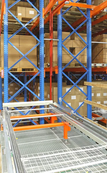 Automated distribution warehouse — Stock Photo, Image