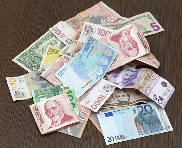 Bunch of money — Stock Photo, Image