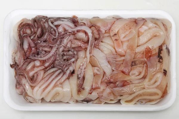 Frozen squid — Stock Photo, Image