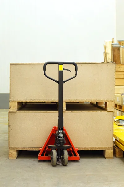 Pallet jack — Stock Photo, Image