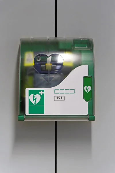 Defibrillatore esterno automatizzato — Foto Stock