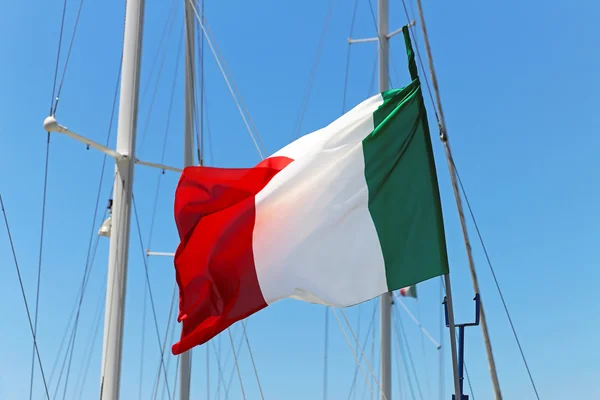 Italian flag — Stock Photo, Image