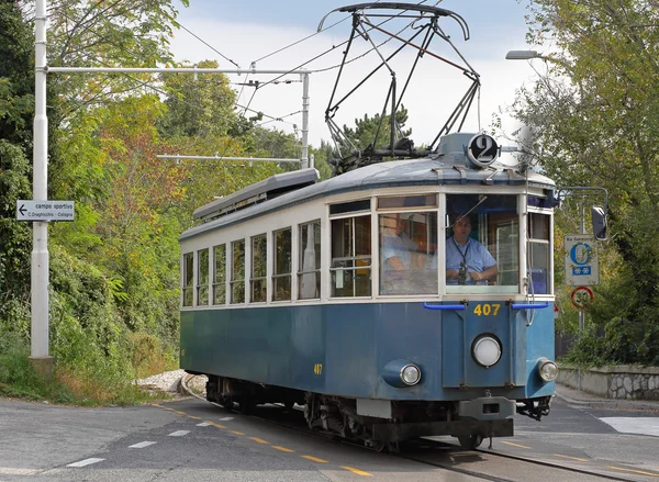 Trieste Opicina eléctrico — Fotografia de Stock