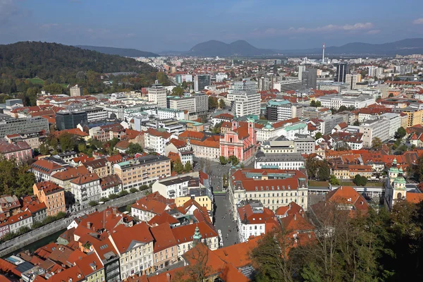 Antenne Ljubljana — Stockfoto