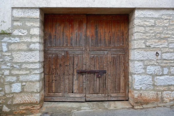 Porta Grunge — Fotografia de Stock