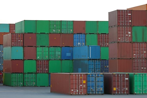 Shipping containers — Stock Photo, Image