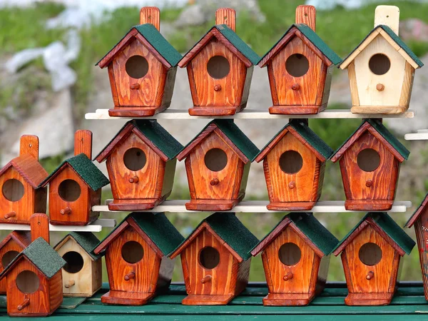 Casas de pássaros — Fotografia de Stock