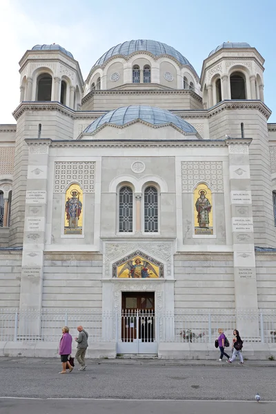 Servisch-orthodoxe kerk Trieste — Stockfoto