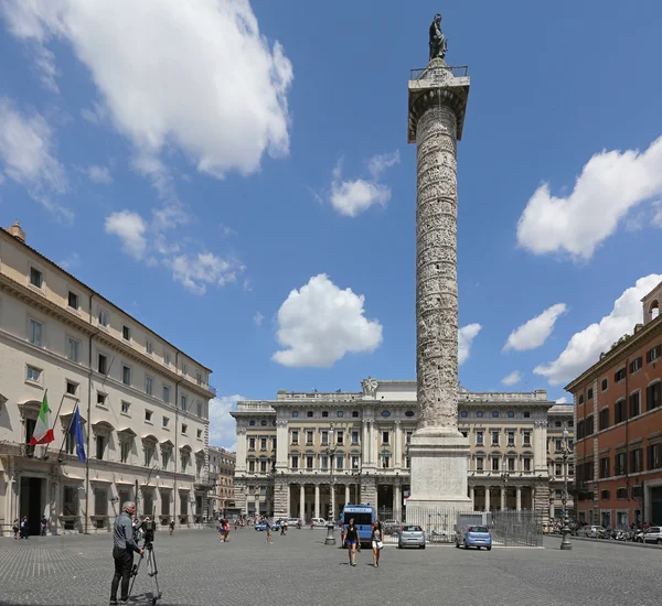 Column of Marcus Aurelius — Stock Photo, Image