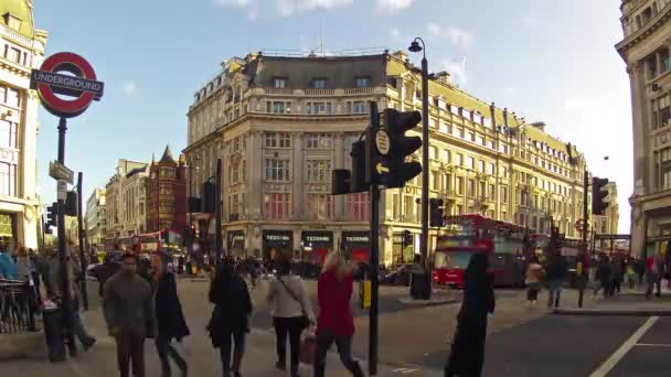 Oxford Street Londres — Vídeos de Stock