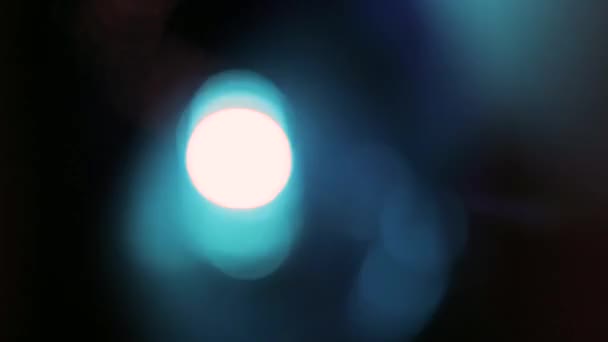 Police lumières abstraites 