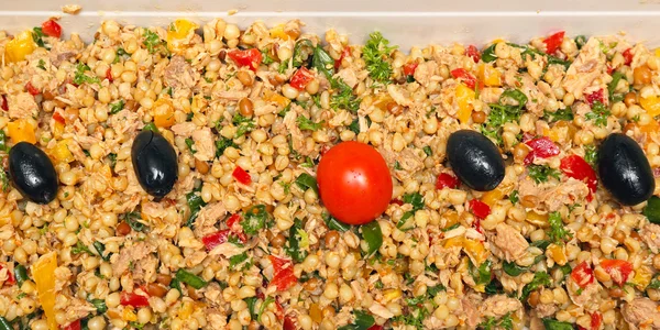 Wheat Salad — Stock Photo, Image