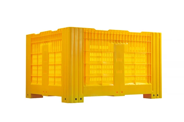 Plastik palet konteyner — Stok fotoğraf
