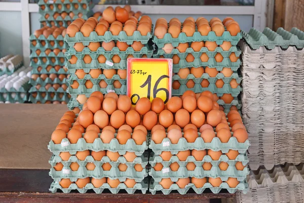 Chicken Eggs — Stock Photo, Image