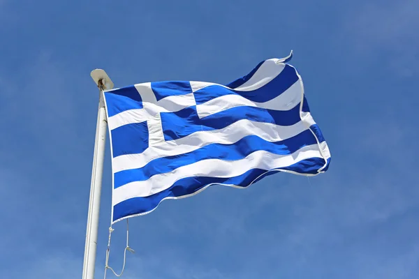 Greece Flag — Stock Photo, Image