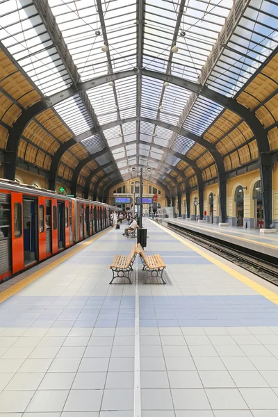 Piraeus treinstation — Stockfoto