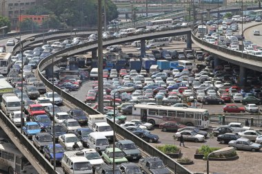 trafik sıkışıklığı Kahire