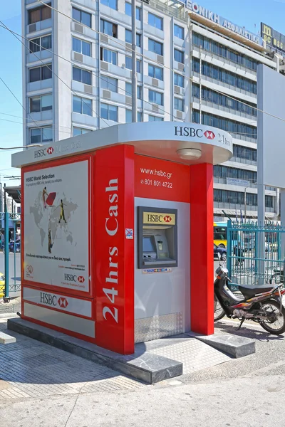 HSBC атм — стокове фото