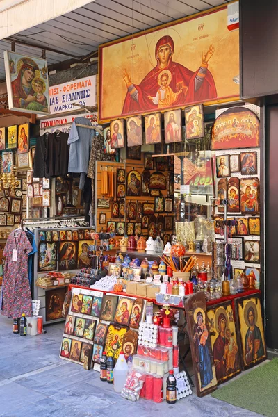 Church Shop Athens — Stock Photo, Image