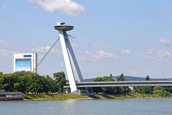 Bratislava Bridge — Stock Photo, Image