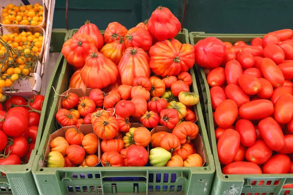 Органічні томатний — стокове фото