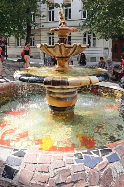 Fontana di Hundertwasser — Foto Stock