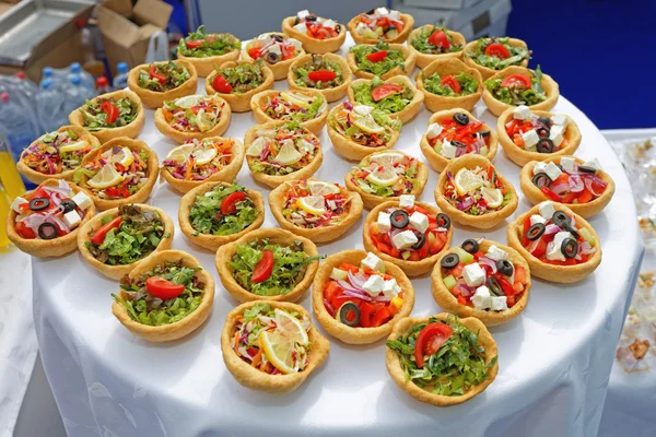 Canapes Pastry — Φωτογραφία Αρχείου