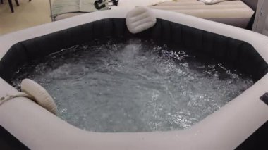 Şişirilebilir Jakuzi Su Jeti Baloncukları Ev Kaplıcası Rahatlaması