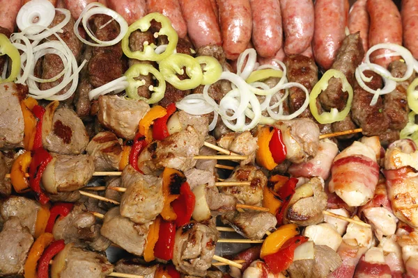 Grilled Meat Mix — Stock Photo, Image
