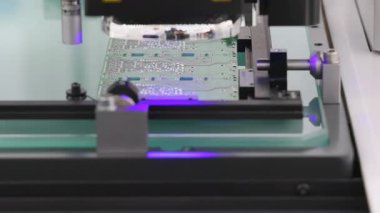 Otomatik Pcb Denetim Test Tarama Ekipmanları Elektronik Süreç