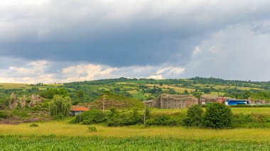 Roman Harabeleri Felix Romuliana UNESCO Dünya Mirası Bölgesi Gamzigrad Doğu Sırbistan