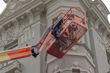 Telekoniyer Havacılık İş Platformu Bakım Yükseltilmiş İş