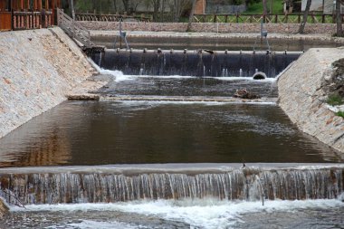 Balık Tarım Suyu Şelalesi Havuzu Su Kaynağı