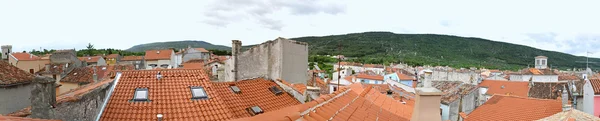 Cres kroatien dächer — Stockfoto