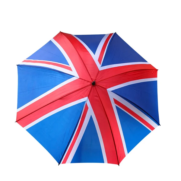 Guarda-chuva britânico isolado — Fotografia de Stock