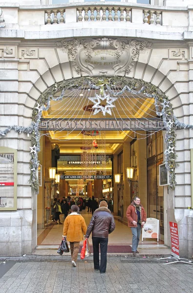 Podloubí Des Champs Elysees — Stock fotografie