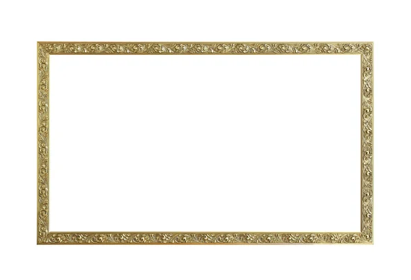 Arte cornice d'oro — Foto Stock