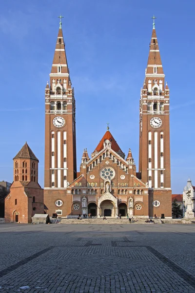 Katedra w Szeged — Zdjęcie stockowe