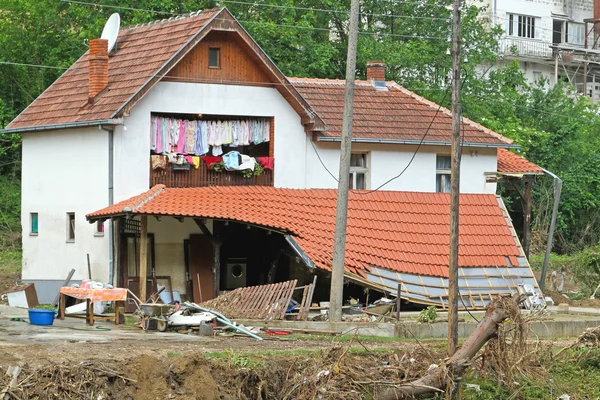 House Floods Disaster — Stock Photo, Image