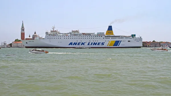 Venedik satırlarında anEk — Stok fotoğraf