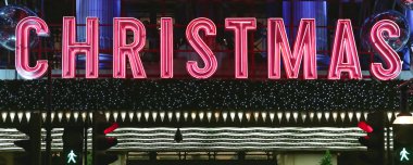 Noel Neon ışıkları