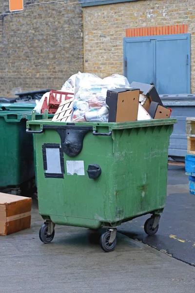 Garbage in Container — Stock Photo, Image