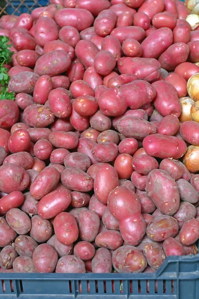 Red Potato Pile — Stock Photo, Image