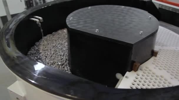 Vibratory Finishing Machine — Stockvideo