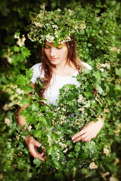 Chica de primavera —  Fotos de Stock