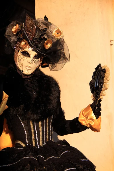 Venedik Karnavalı Kostüm Maske — Stok fotoğraf