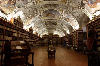 Prag 'daki Strahov Teoloji Kütüphanesi.
