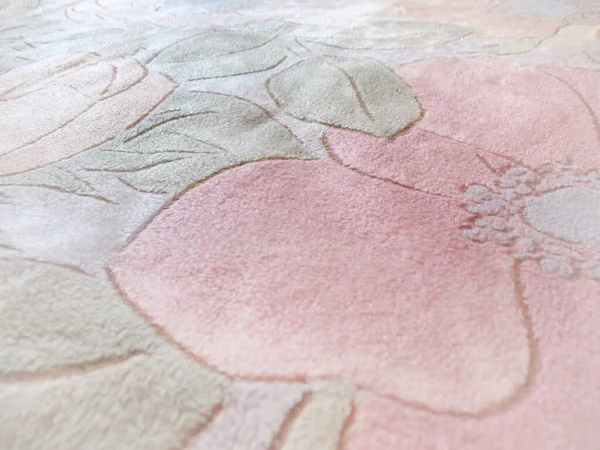 Мечтательное Цветочное Одеяло Пастельных Тонах — стоковое фото