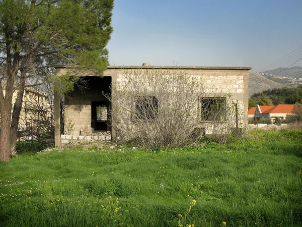 Stone Shed Being Constructed — Stock Photo, Image