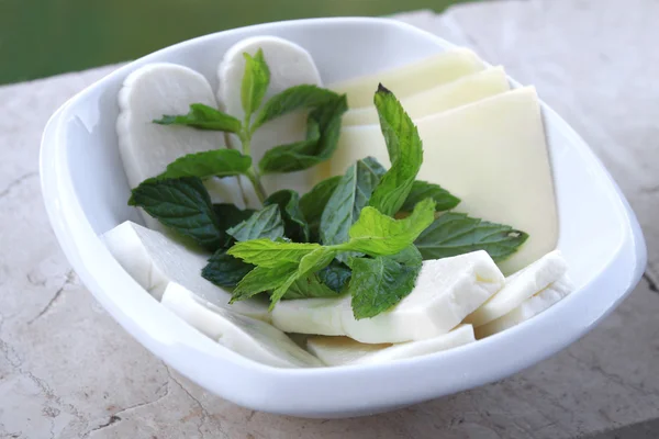 Selection of Cheese Plate — Stock Photo, Image